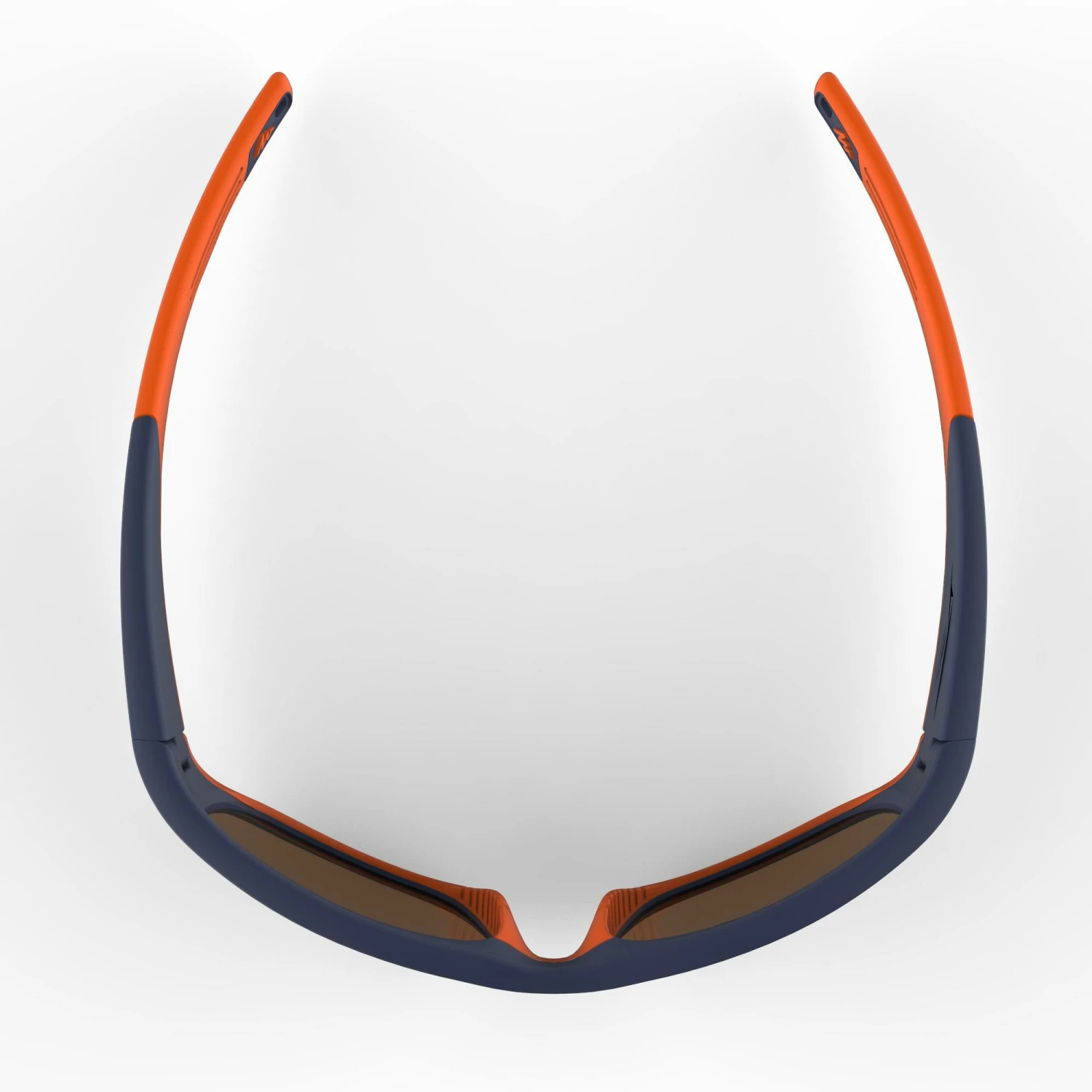 QUECHUA Kids' over 10 Blood orange/Navy blue 4 QUECHUA Kids' over 10 Blood orange/Navy blue - Image 4