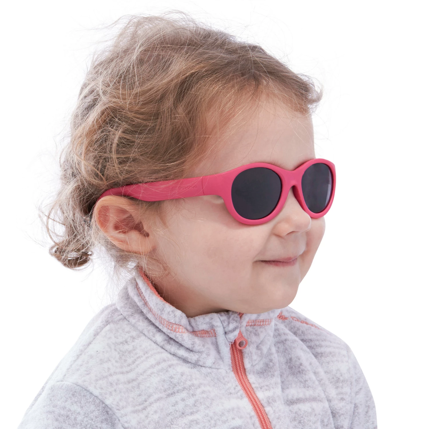 QUECHUA Kids' Hiking Sunglasses MH K100 Ages 2-6 Blush pink 9 QUECHUA Kids' Hiking Sunglasses MH K100 Ages 2-6 Blush pink - Image 9