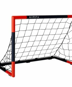 KIPSTA SG 500 Size 5 Football Goal Navy blue/Vermilion