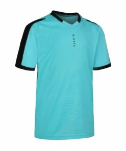 KIPSTA Kids' Short-Sleeved Football Shirt F520 Petrol blue/Fluo blood orange 5 KIPSTA Kids' Short-Sleeved Football Shirt F520 Petrol blue/Fluo blood orange -Artengo Kids Online Store kce46ceceec299d9279d63c10c9bdeff0 scaled