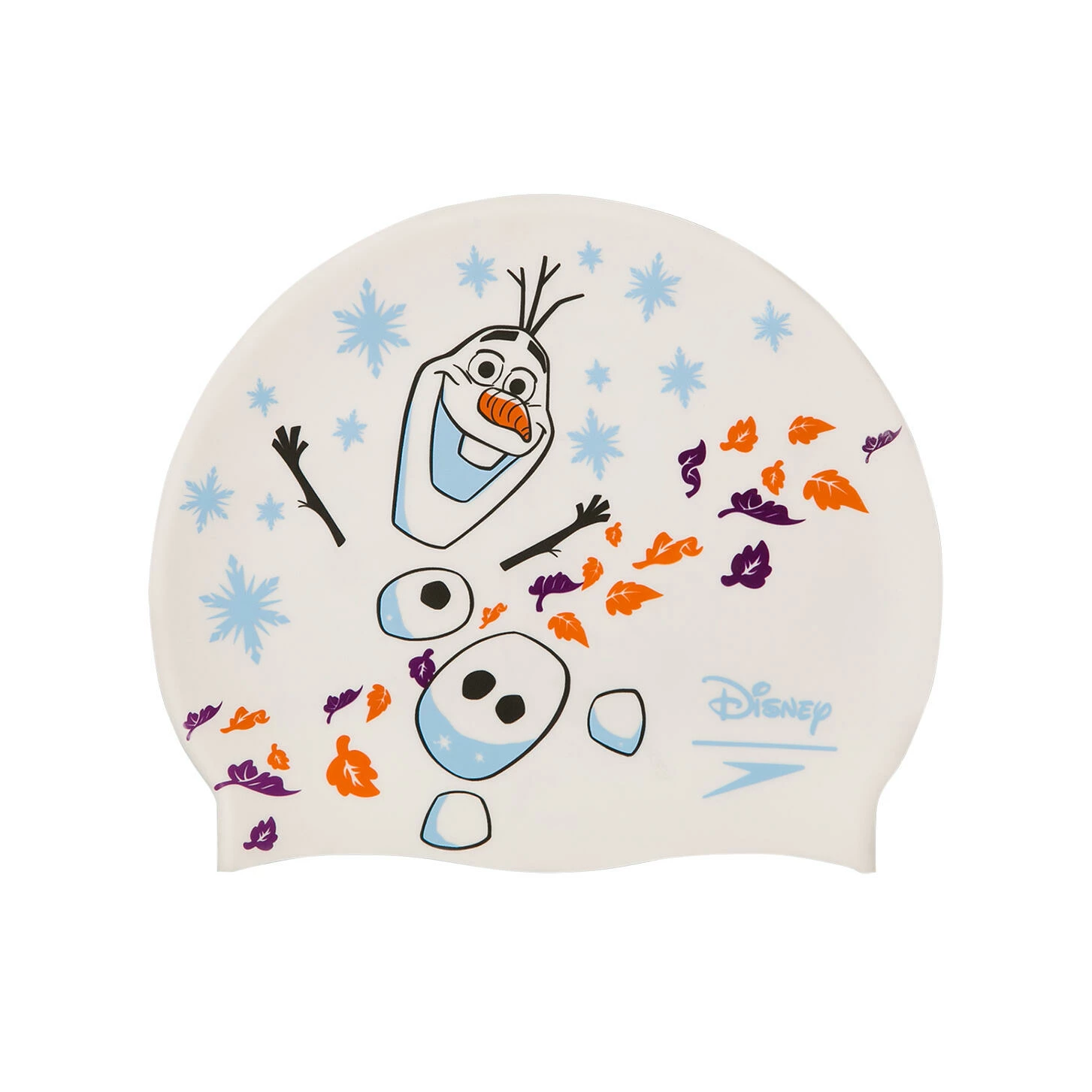 SPEEDO 【FROZEN 2】OLAF JUNIOR (AGED 6-14) SILICONE CAP WHITE 1 SPEEDO 【FROZEN 2】OLAF JUNIOR (AGED 6-14) SILICONE CAP WHITE