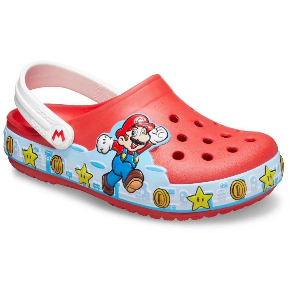 CROCS FunLab Super Mario Clog (Kids) Flame RED 1 CROCS FunLab Super Mario Clog (Kids) Flame RED