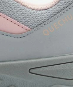 QUECHUA LACE-UP MOUNTAIN HIKING SHOES Pale grey/Desert rose -Artengo Kids Online Store kd06580dda915a5c3696f13bb262ee086 scaled