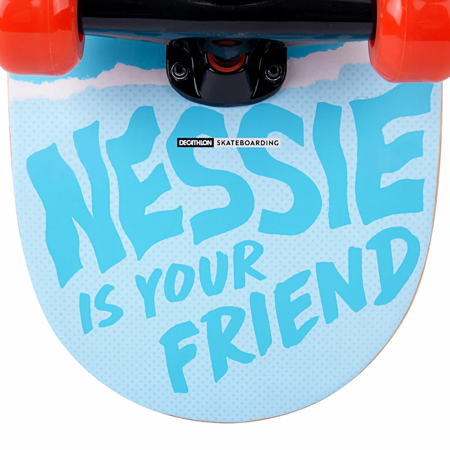 OXELO Kids' 5-7 Years Beginner Skateboard Mid 100 Fight Unique size 4 OXELO Kids' 5-7 Years Beginner Skateboard Mid 100 Fight Unique size - Image 4