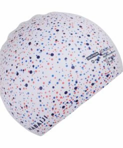 NABAIJI 500 PRINT SILICONE FLIGHT Snow white/Bright indigo/Fluo blood orange