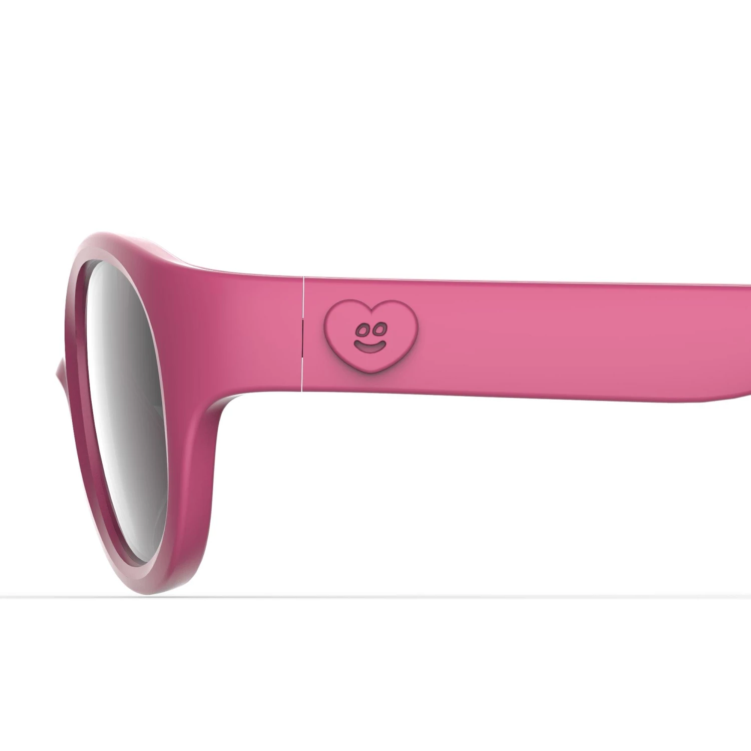 QUECHUA Kids' Hiking Sunglasses MH K100 Ages 2-6 Blush pink 3 QUECHUA Kids' Hiking Sunglasses MH K100 Ages 2-6 Blush pink - Image 3