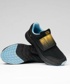 KALENJI KIDS' ATHLETICS SHOES BLACK/GOLD 9 KALENJI KIDS' ATHLETICS SHOES BLACK/GOLD -Artengo Kids Online Store kd55658a85f181160c84acb30562cf2a9