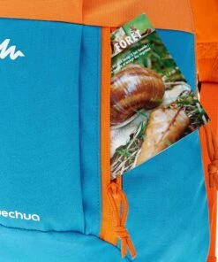 QUECHUA Kids 7 litre hiking backpack MH100 Mint blue/Violet -Artengo Kids Online Store kd6bc10999ff82a70c07c25b81b7a938c