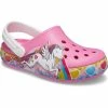 CROCS FunLab Unicorn Lights Clog (Kids) Pink Lemonade Blush pink