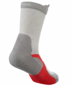 QUECHUA 2 pairs of children's mountain walking socks, high upper, crossocks Cherry red -Artengo Kids Online Store kd789bb966fa0bf047c3d5935ee70b0b7