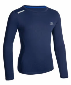 KALENJI AT 300 Kid's LS running T-shirt UV UPF 50+ LIGHT PINK