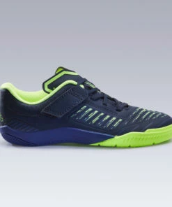 KIPSTA Kids' Futsal Shoes Ginka 500 Navy blue/Midnight indigo/Fluo lime yellow 11 KIPSTA Kids' Futsal Shoes Ginka 500 Navy blue/Midnight indigo/Fluo lime yellow -Artengo Kids Online Store kda28c0ab842330c34c9bfbd0603d6edb