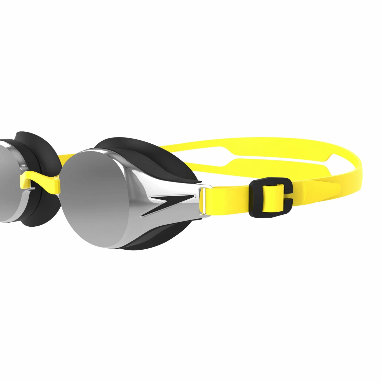SPEEDO HYDROPURE JUNIOR (AGED 6-14) MIRROR GOGGLES GOLDEN GLOW / BLACK / CHROME BLACK/GOLD 3 SPEEDO HYDROPURE JUNIOR (AGED 6-14) MIRROR GOGGLES GOLDEN GLOW / BLACK / CHROME BLACK/GOLD - Image 3