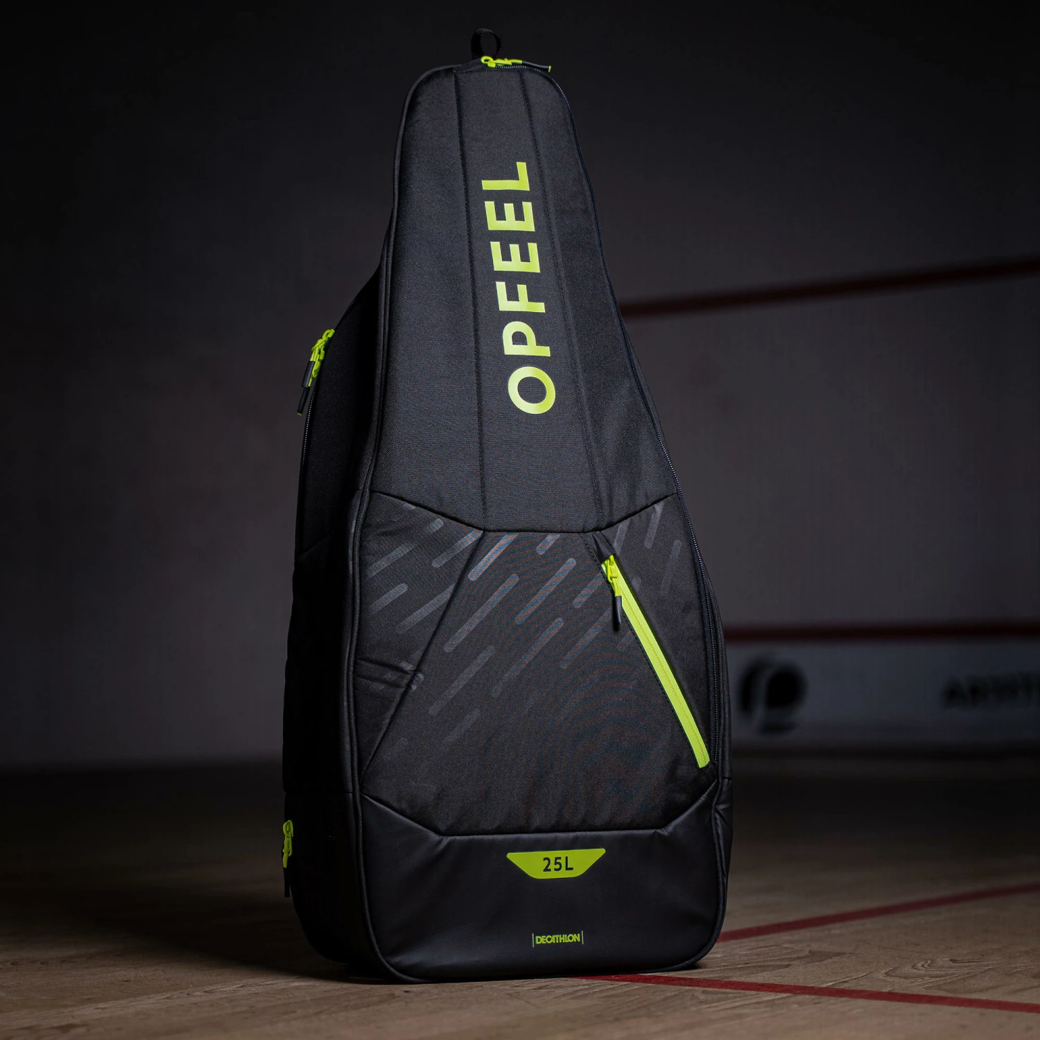 OPFEEL SL560 25L Squash Backpack BLACK 3 OPFEEL SL560 25L Squash Backpack BLACK - Image 3