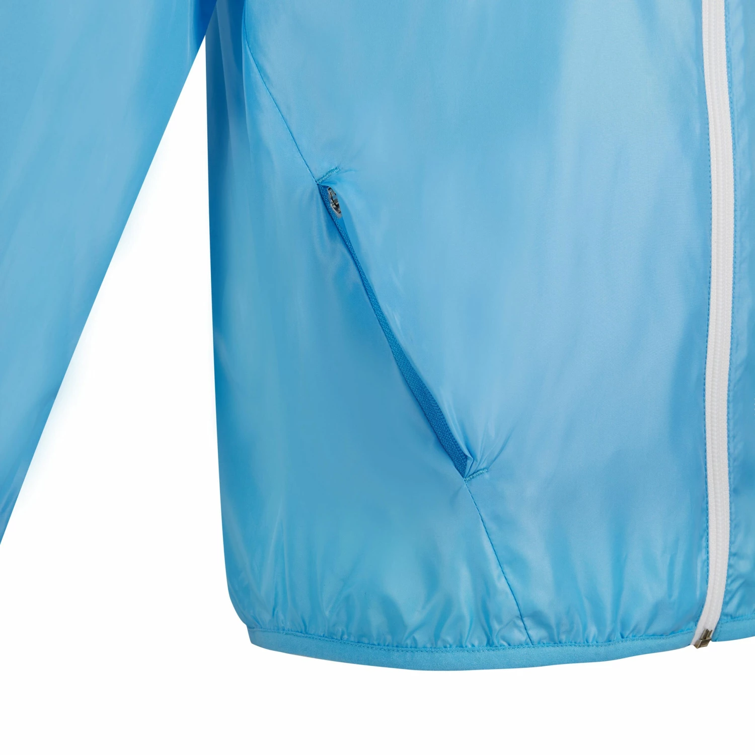 KALENJI AT 100 Kids' Athletics Windbreaker Sky blue 4 KALENJI AT 100 Kids' Athletics Windbreaker Sky blue - Image 4