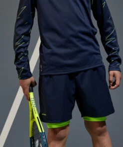 ARTENGO Boys' Thermal T-Shirt Navy blue -Artengo Kids Online Store ke10e97f7914eef6be89cf644ee4a37a3