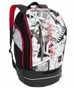 NABAIJI POOL 900 BACKPACK RNRI 27 L Print BLACK
