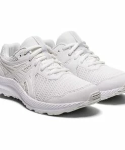 ASICS CONTEND 7 GS KID'S RUNNING SHOES WHITE
