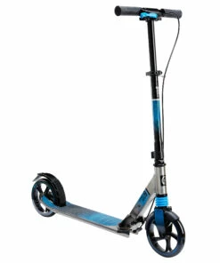 Artengo Kids Online Store 17 OXELO Mid 9 Kids' Scooter DARK GREY/BLUE