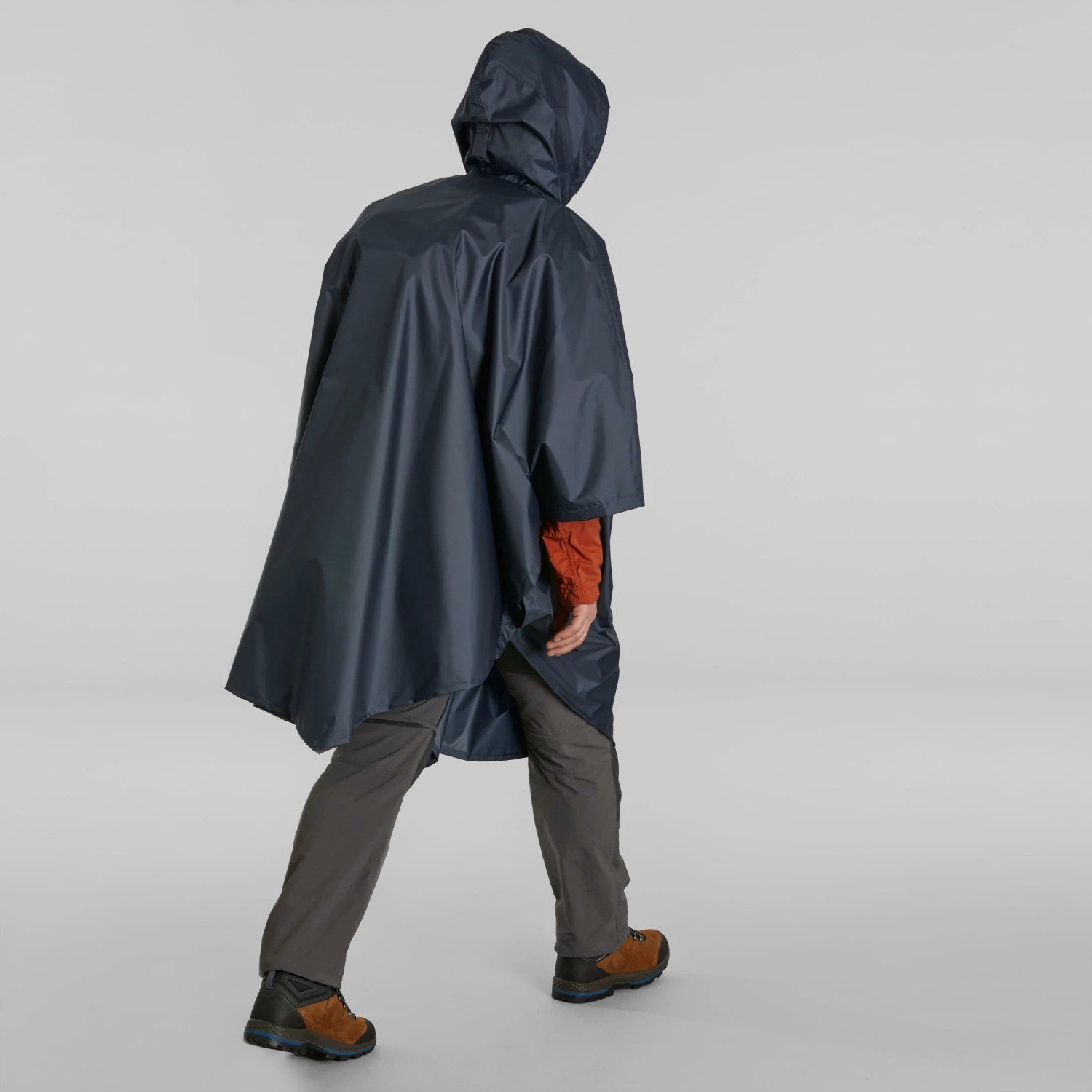 FORCLAZ Hiking Rain Poncho Abyss grey 11 FORCLAZ Hiking Rain Poncho Abyss grey - Image 11