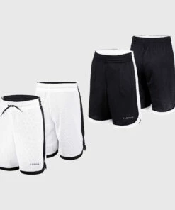 TARMAK Kids' Reversible Basketball Shorts SH500R BLACK/WHITE 15 TARMAK Kids' Reversible Basketball Shorts SH500R BLACK/WHITE -Artengo Kids Online Store kf1f9e304e39215fa6297cb1cc7da0075