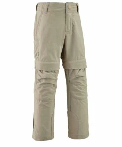 QUECHUA MH500 MODULPANT KID GRIL SAND Dark sand