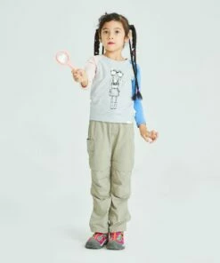 QUECHUA Kids' ANTI-UV hiking long sleeve t-shirt LIGHT GREY/PINK 11 QUECHUA Kids' ANTI-UV hiking long sleeve t-shirt LIGHT GREY/PINK -Artengo Kids Online Store kf3a0b2c6a1f4e3f96f180983f47fac1f scaled