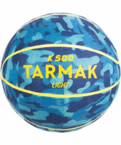 TARMAK Hoop 500 Easy Basketball Hoop Easy set-up (Ball Included) YELLOW/BLUE -Artengo Kids Online Store kf533bde6f180ad58ecc95e8b806a0586