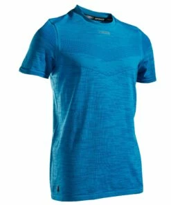 ARTENGO 900 Boys' T-Shirt Cyan/Light petrol blue