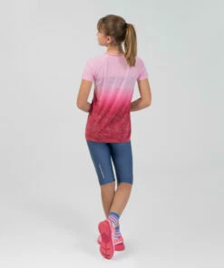 KALENJI KIPRUN Care girl's running and athletics T-shirt pink Light rose/Light rose -Artengo Kids Online Store kf74b41b425f8c25616fb6002de9d3224