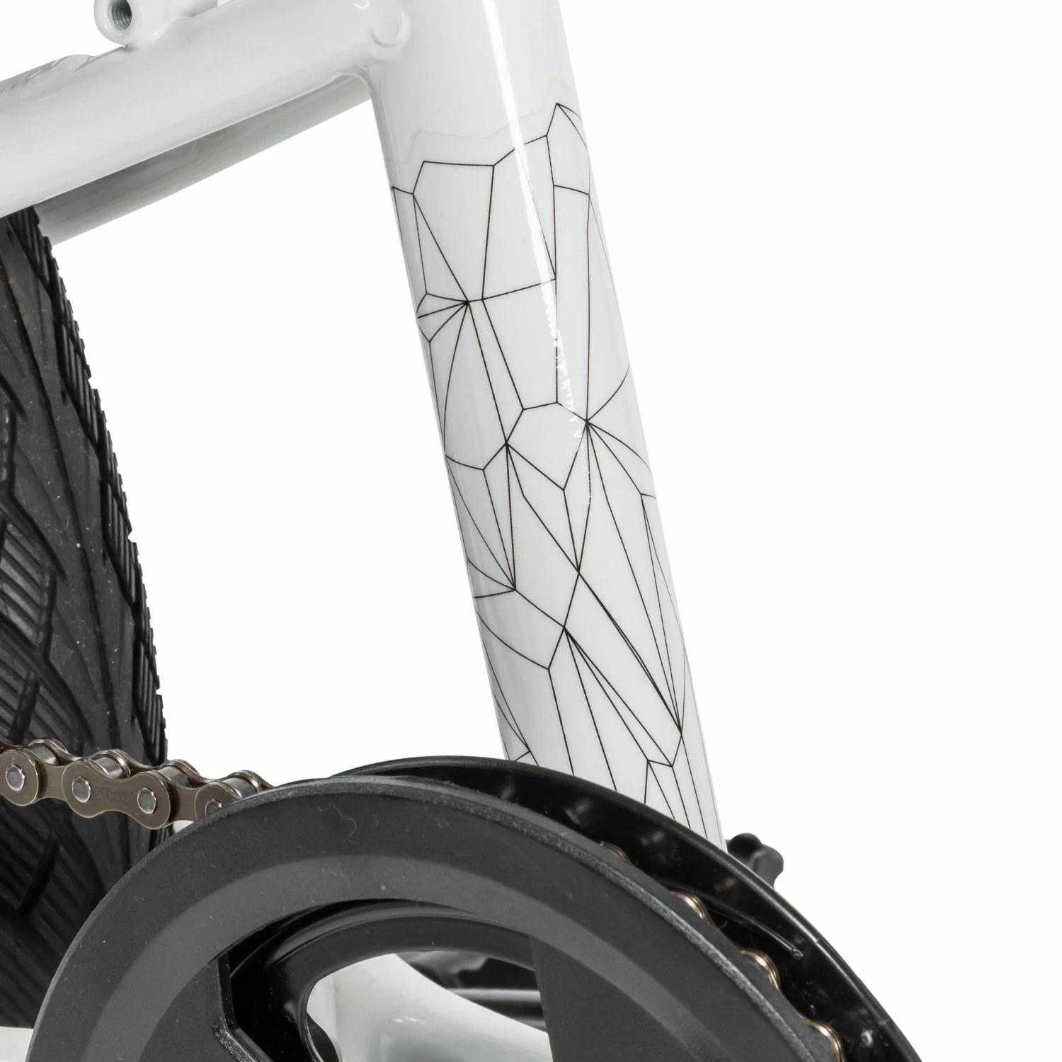 BTWIN RIVERSIDE 100 6-9 White CN Snow white 11 BTWIN RIVERSIDE 100 6-9 White CN Snow white - Image 11