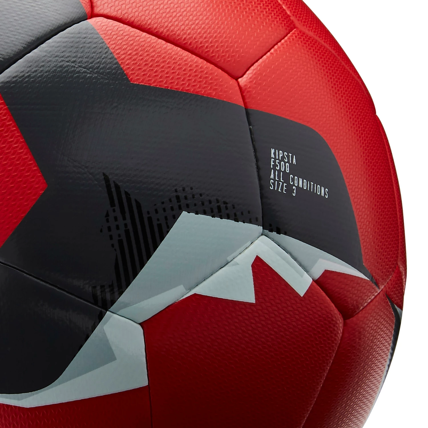 KIPSTA Hybrid Football F500 Size 3 Fluo peach 5 KIPSTA Hybrid Football F500 Size 3 Fluo peach - Image 5