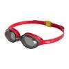 SPEEDO (MICKEY MOUSE) ILLUSION JUNIOR (AGED 6-14) GOGGLES LAVA RED / BLACK / SMOKE RED