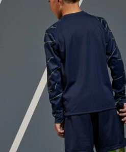 ARTENGO Boys' Thermal T-Shirt Navy blue -Artengo Kids Online Store kff1c75c256d17c372872faf652fe4907