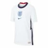 NIKE England 20/21 Home Vapor Shirt (Kids) WHITE