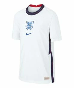 NIKE England 20/21 Home Vapor Shirt (Kids) WHITE
