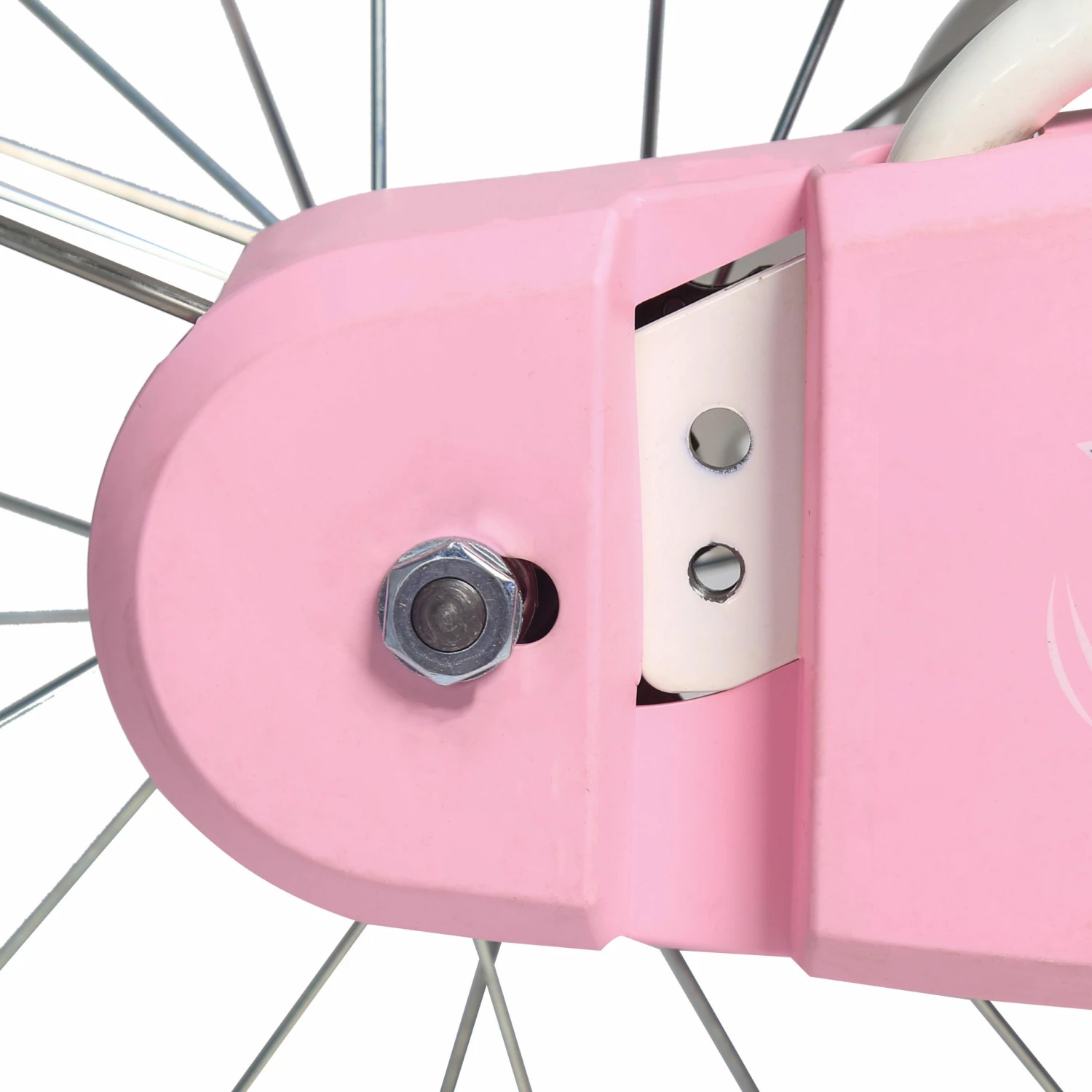 BTWIN 16" Doctor Snow white/LIGHT PINK/Blush pink 2 BTWIN 16" Doctor Snow white/LIGHT PINK/Blush pink - Image 2